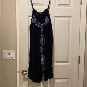 Free people strapless dress